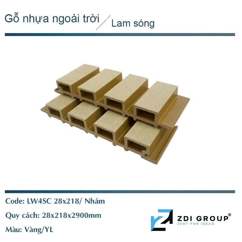 Gỗ Nhựa Ngoài Trời Huế (2026) “Cân Đối”